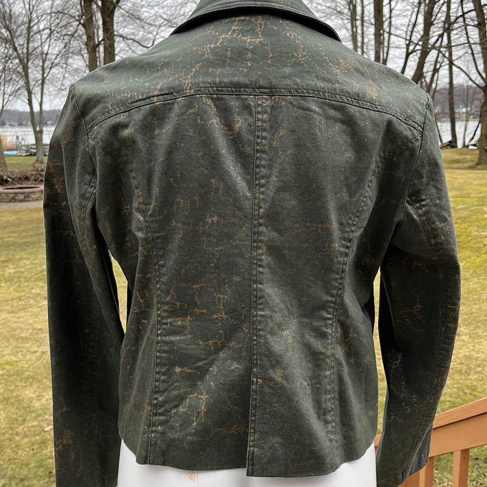 Ethyl glittery cotton jacket M-L - Picture 6 of 11